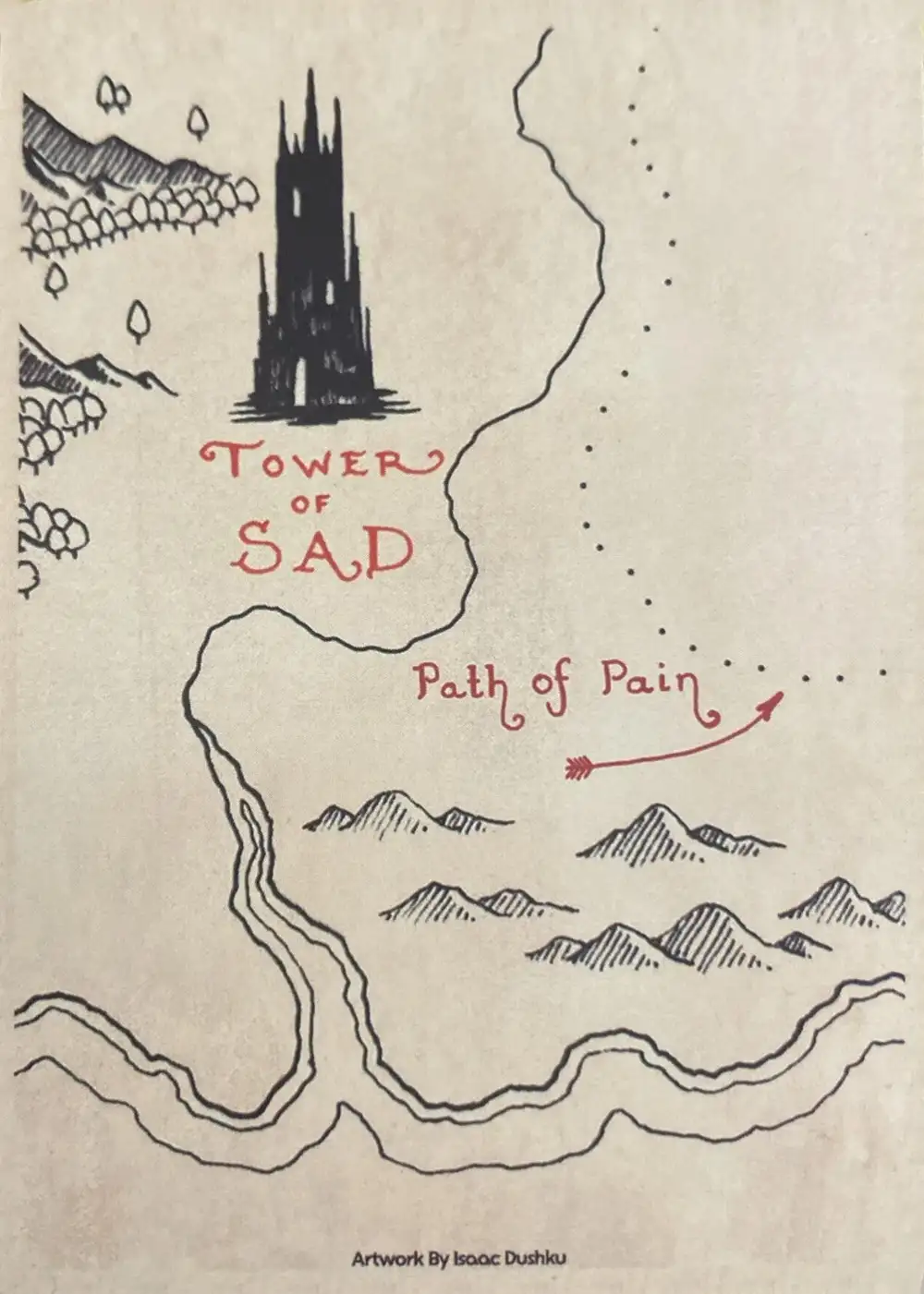 Map 5 card front