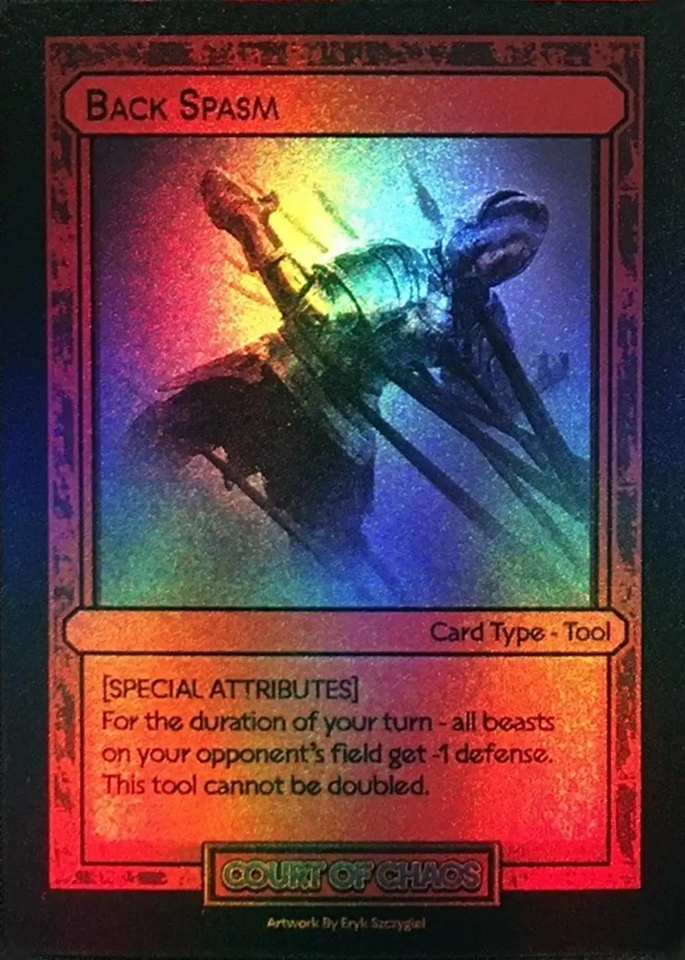 Back Spasm (Holographic Variation) thumbnail