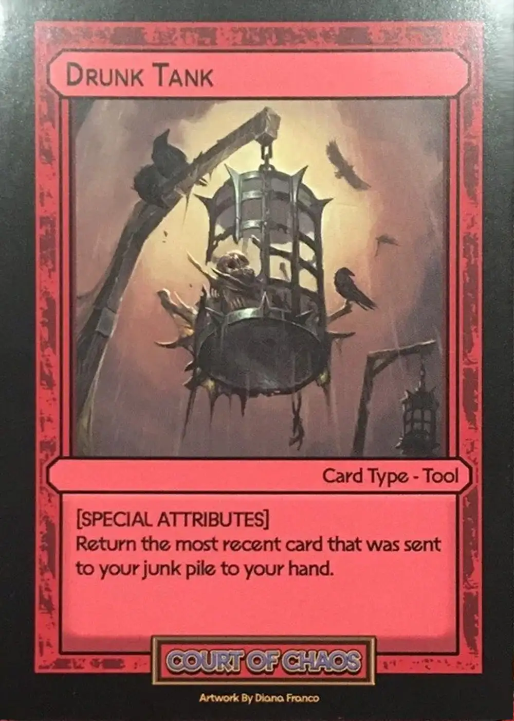 Drunk Tank card front