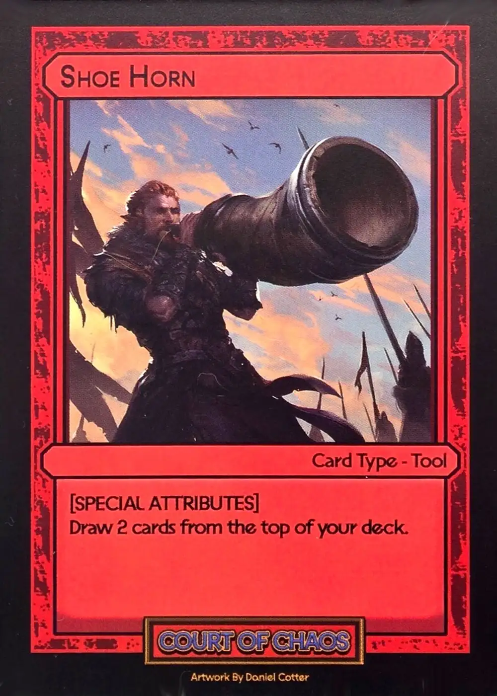 Shoe Horn card front