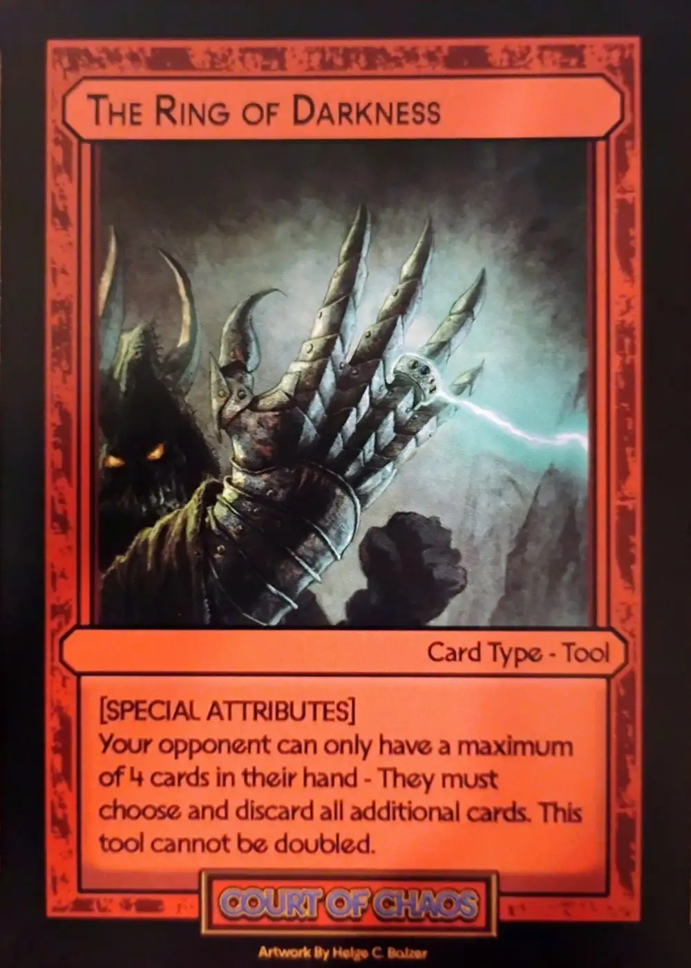The Ring of Darkness card front