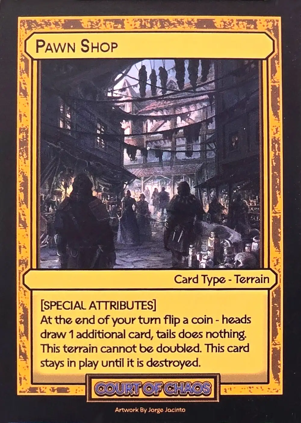 Pawn Shop card front
