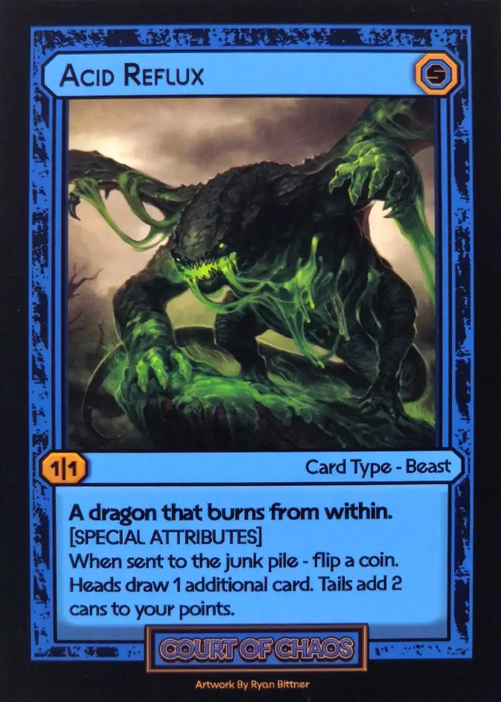Acid Reflux card front