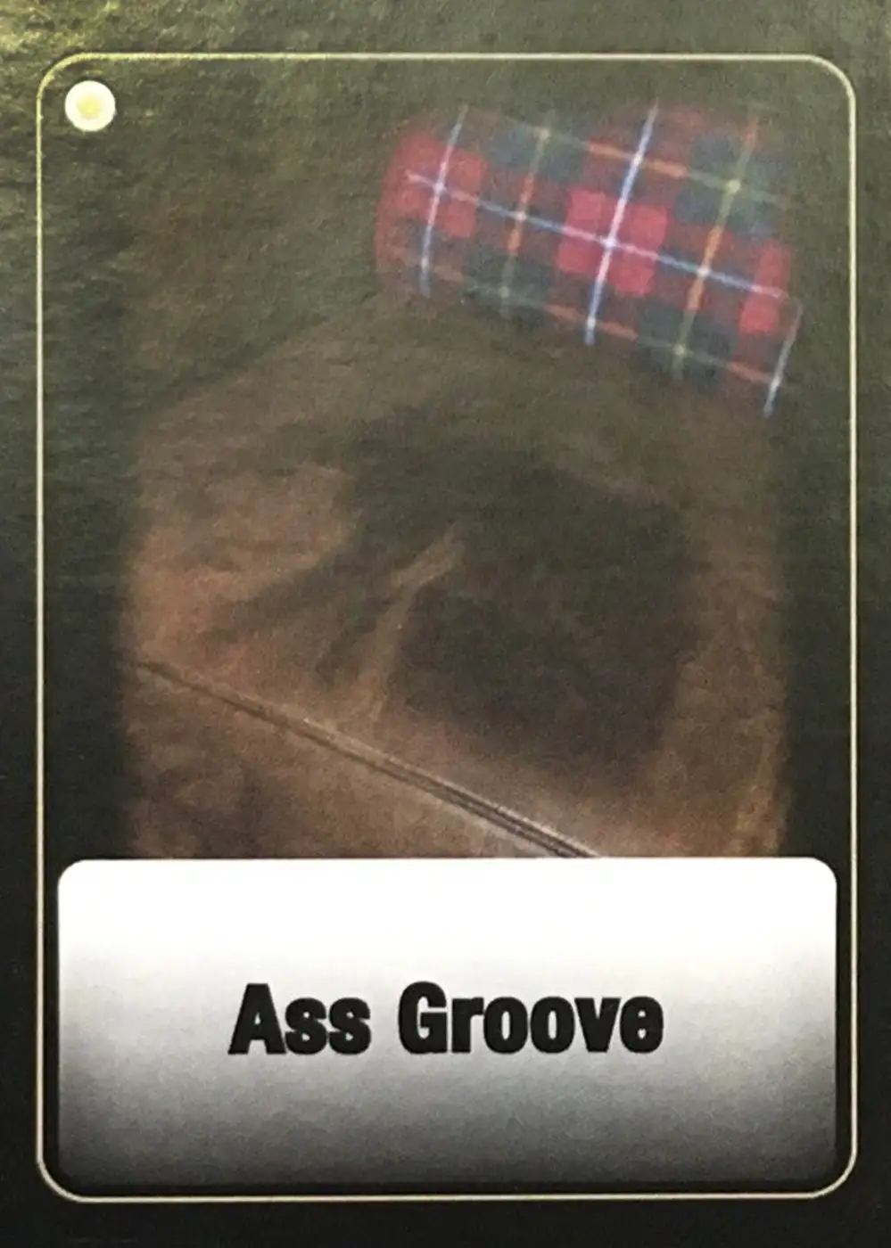 Ass Groove card front