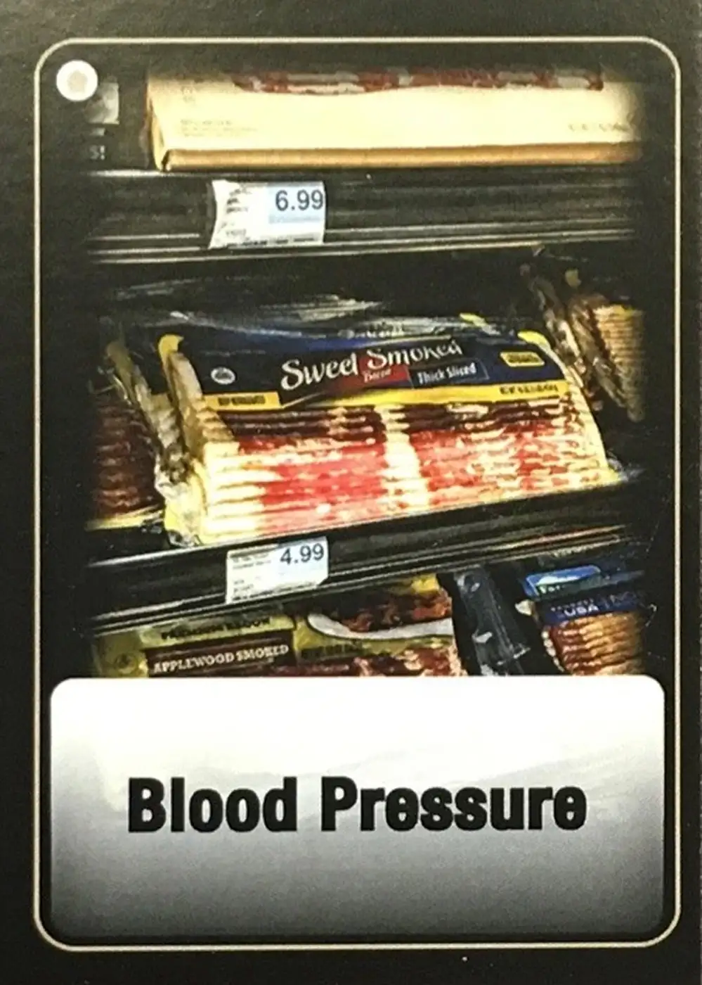 Blood Pressure card front