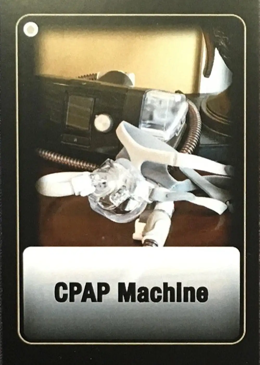 CPAP Machine card front