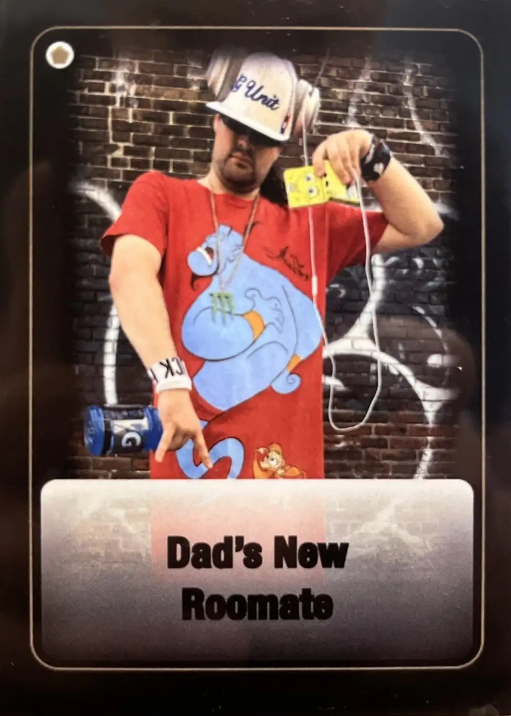 Dad's New Roomate card front
