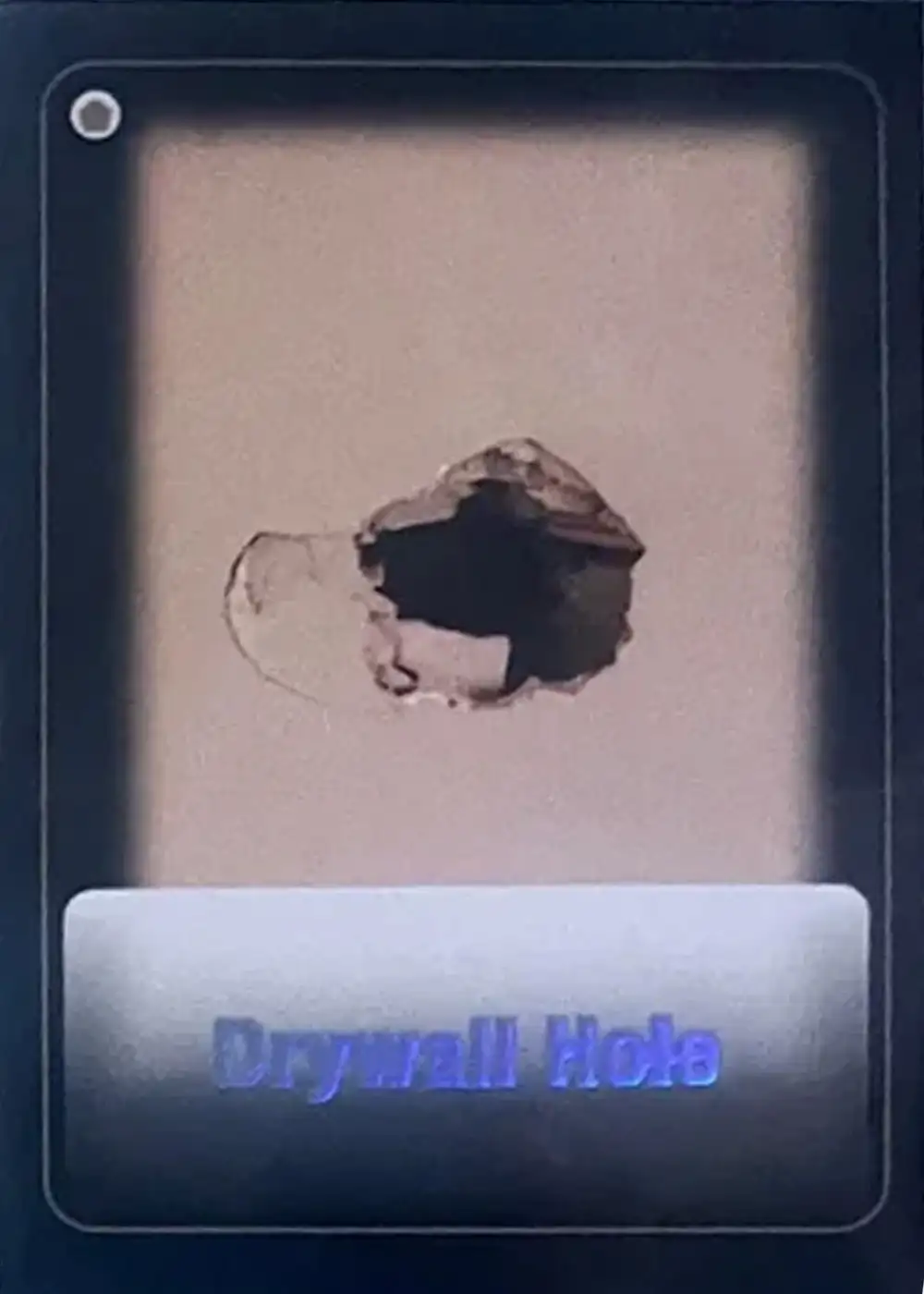 Drywall Hole card front
