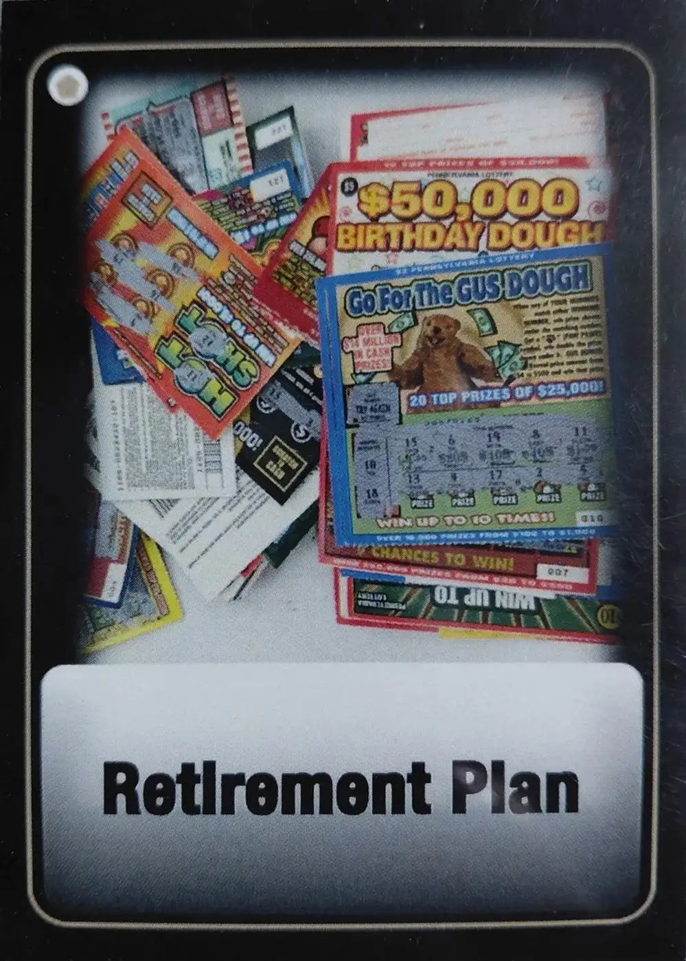 Retirement Plan card front