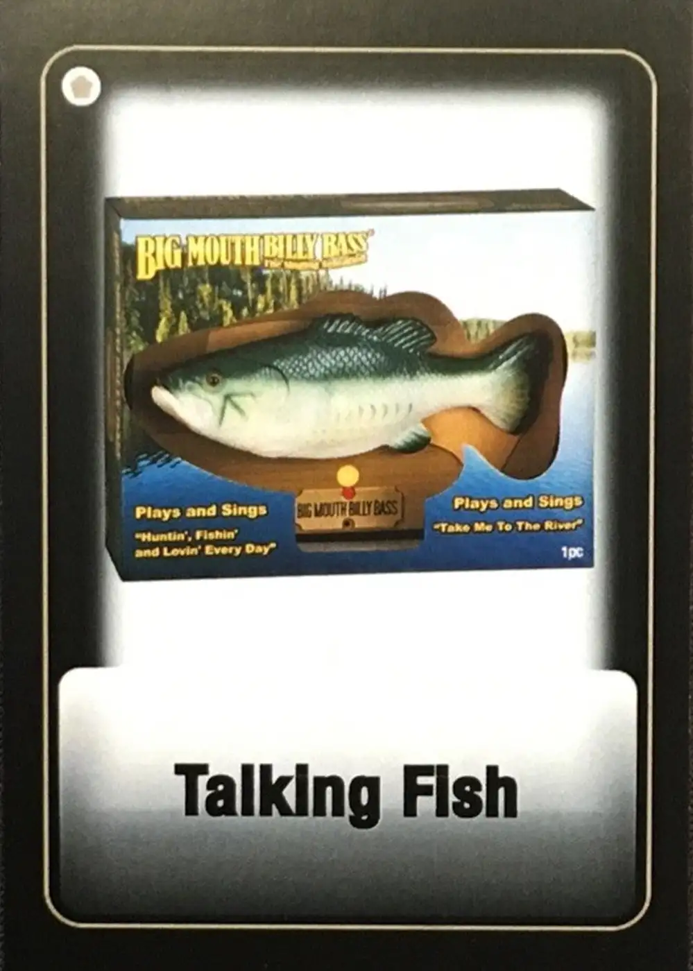 Talking Fish card front
