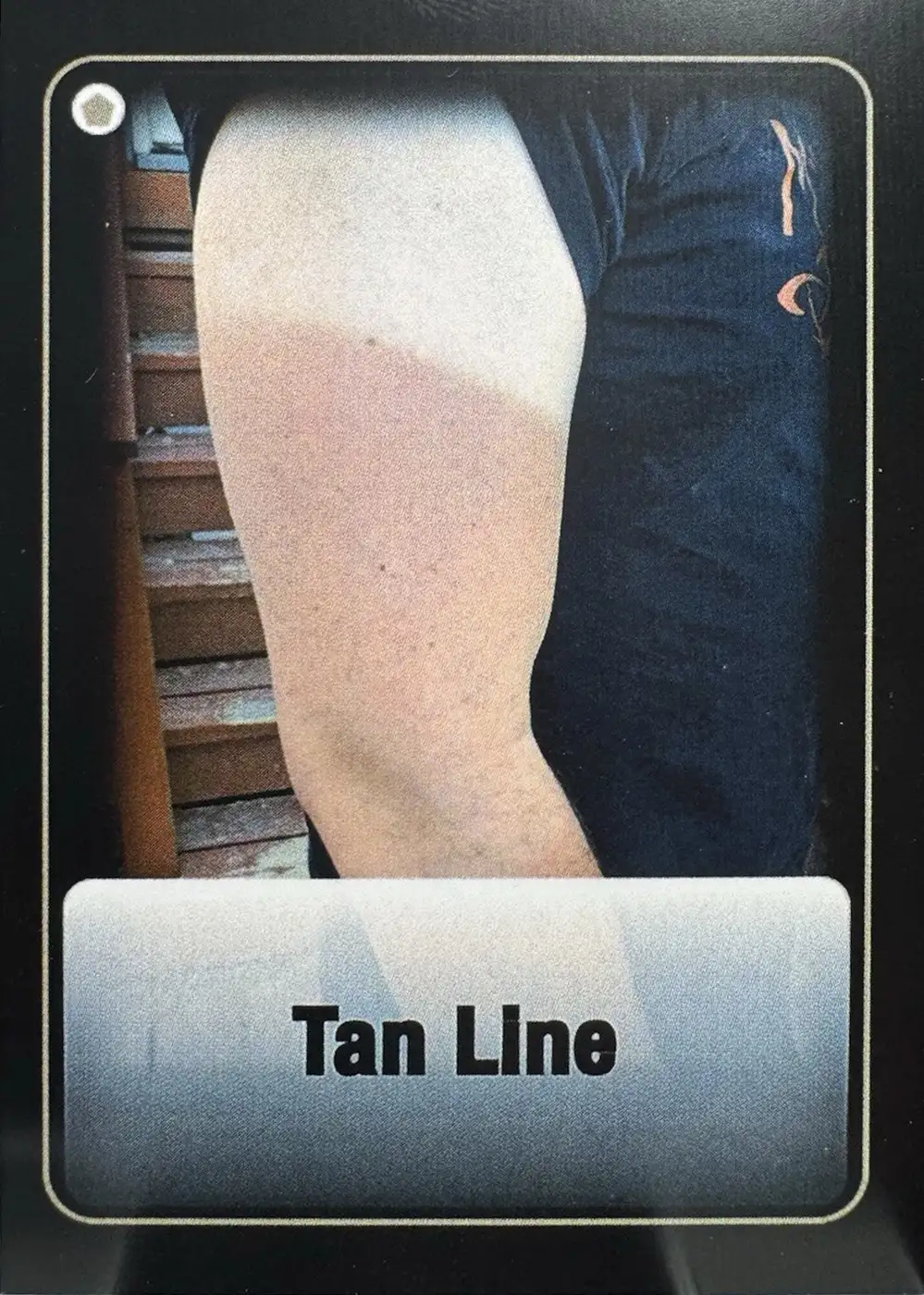 Tan Line card front