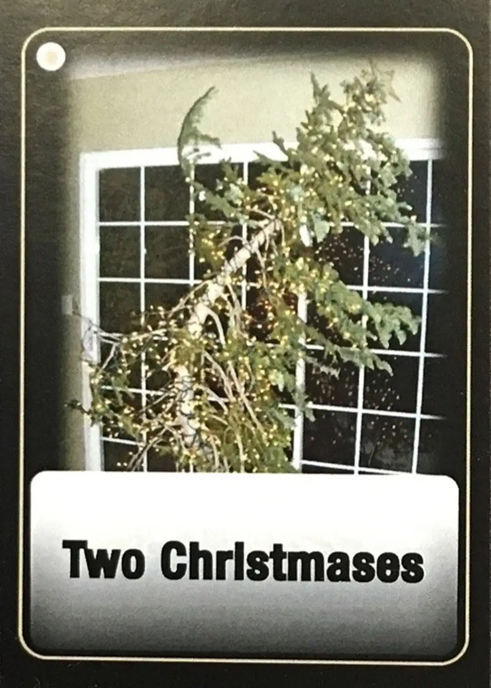 Two Christmases card front
