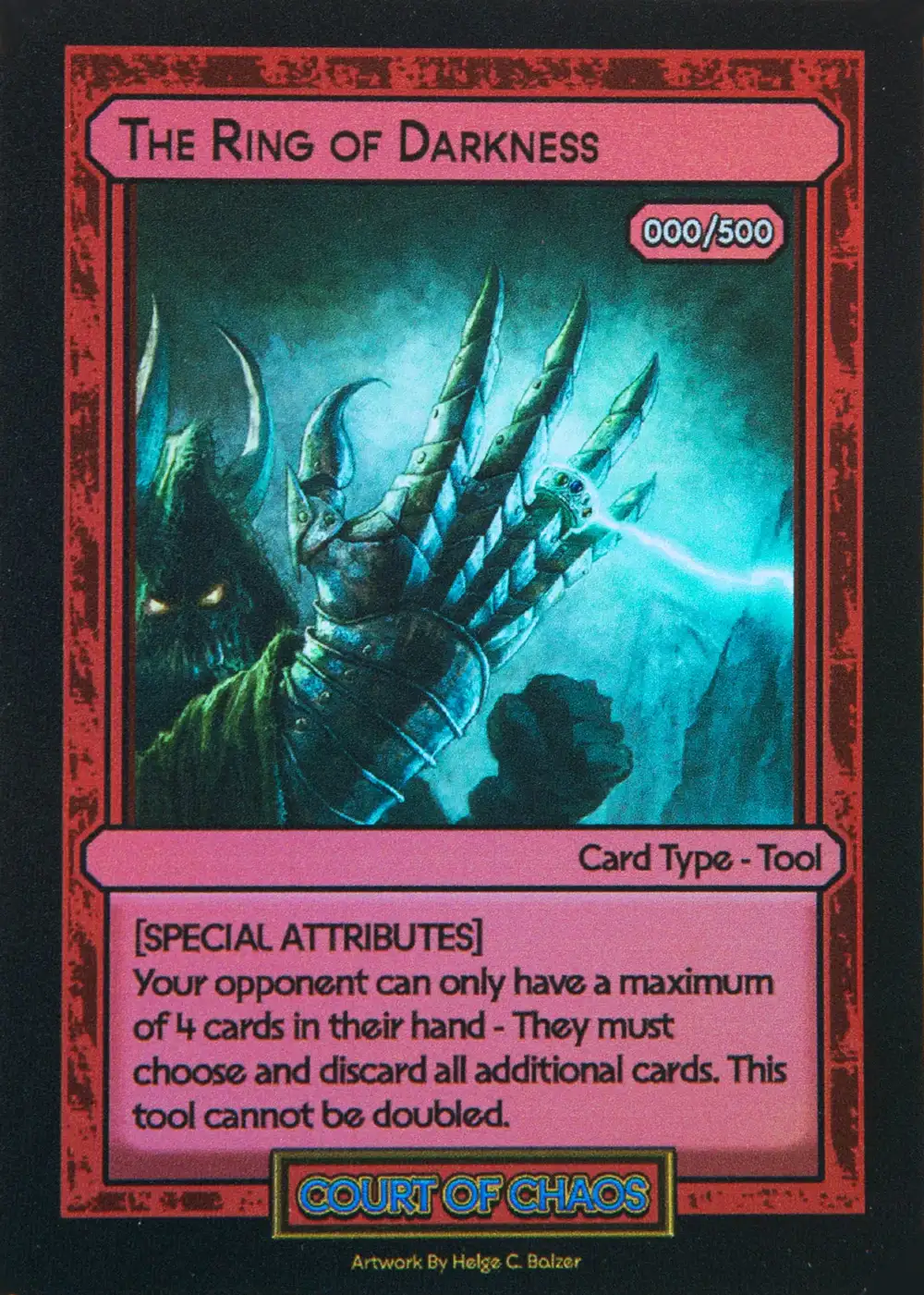 The Ring of Darkness card front