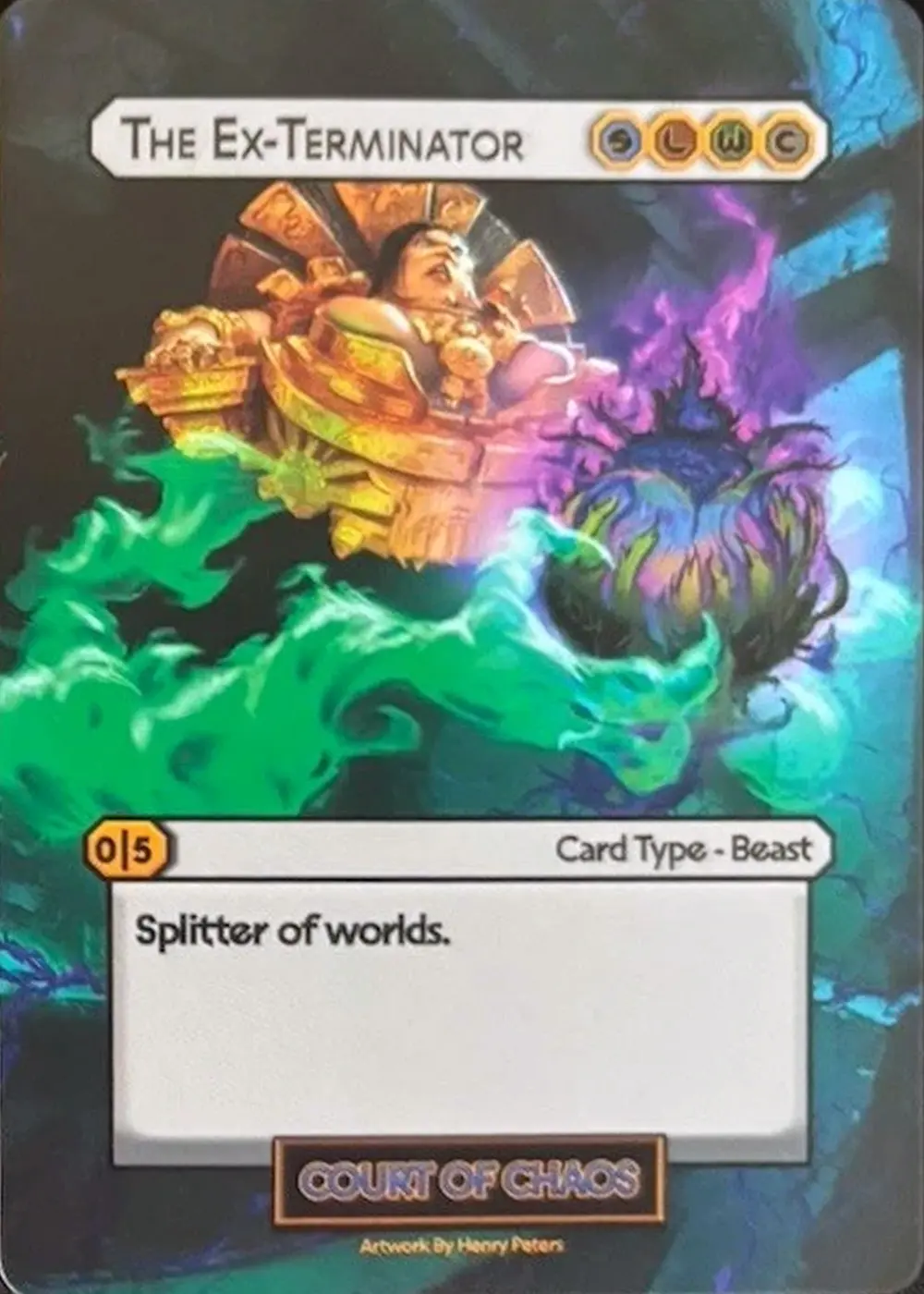 The Ex-Terminator B card front