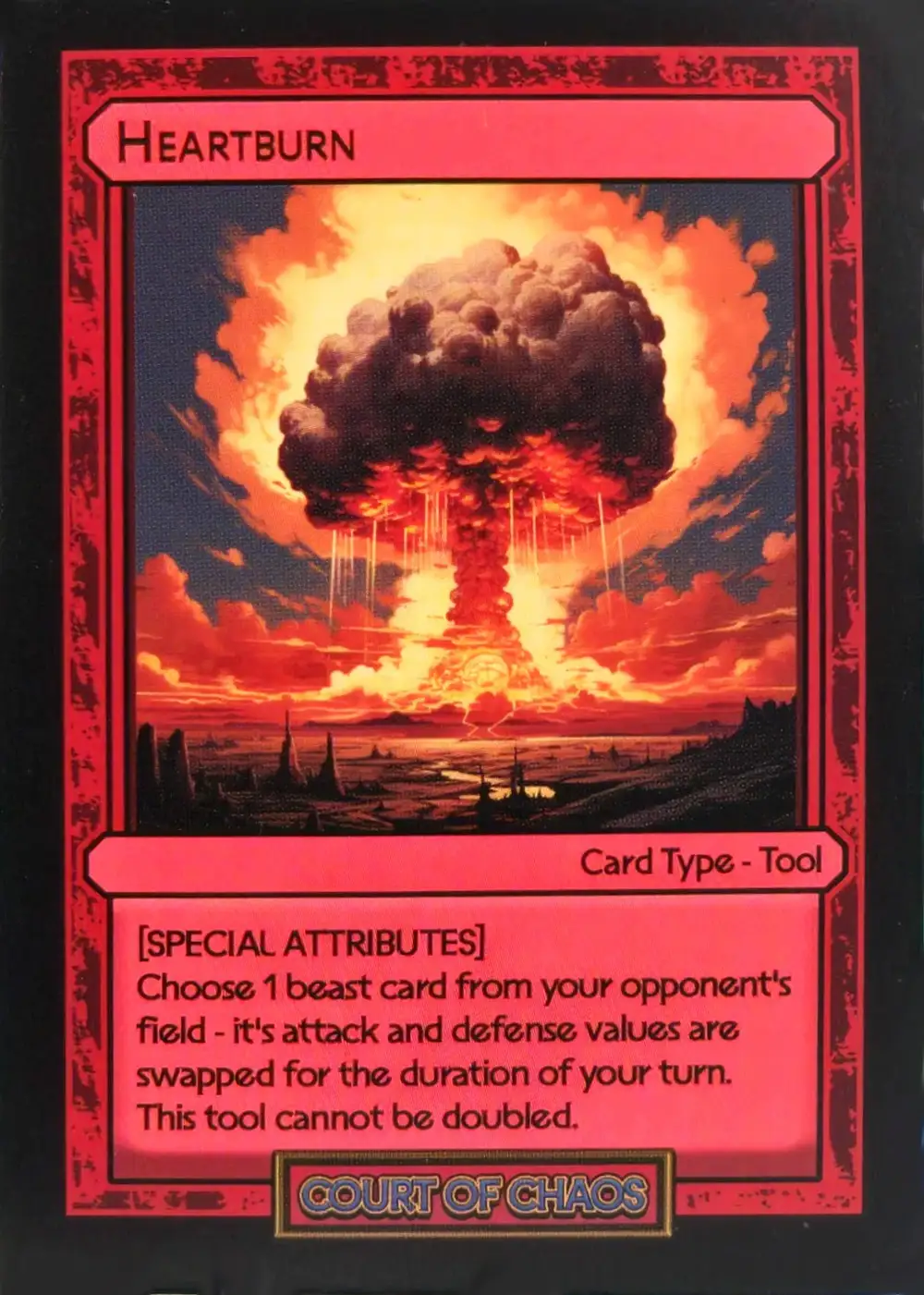 Heartburn card front