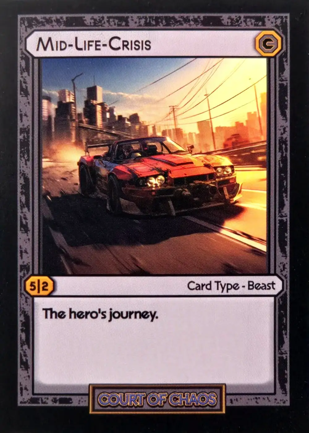 Mid-Life-Crisis card front