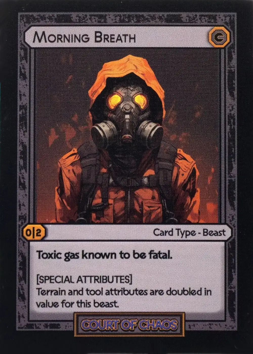 Morning Breath card front