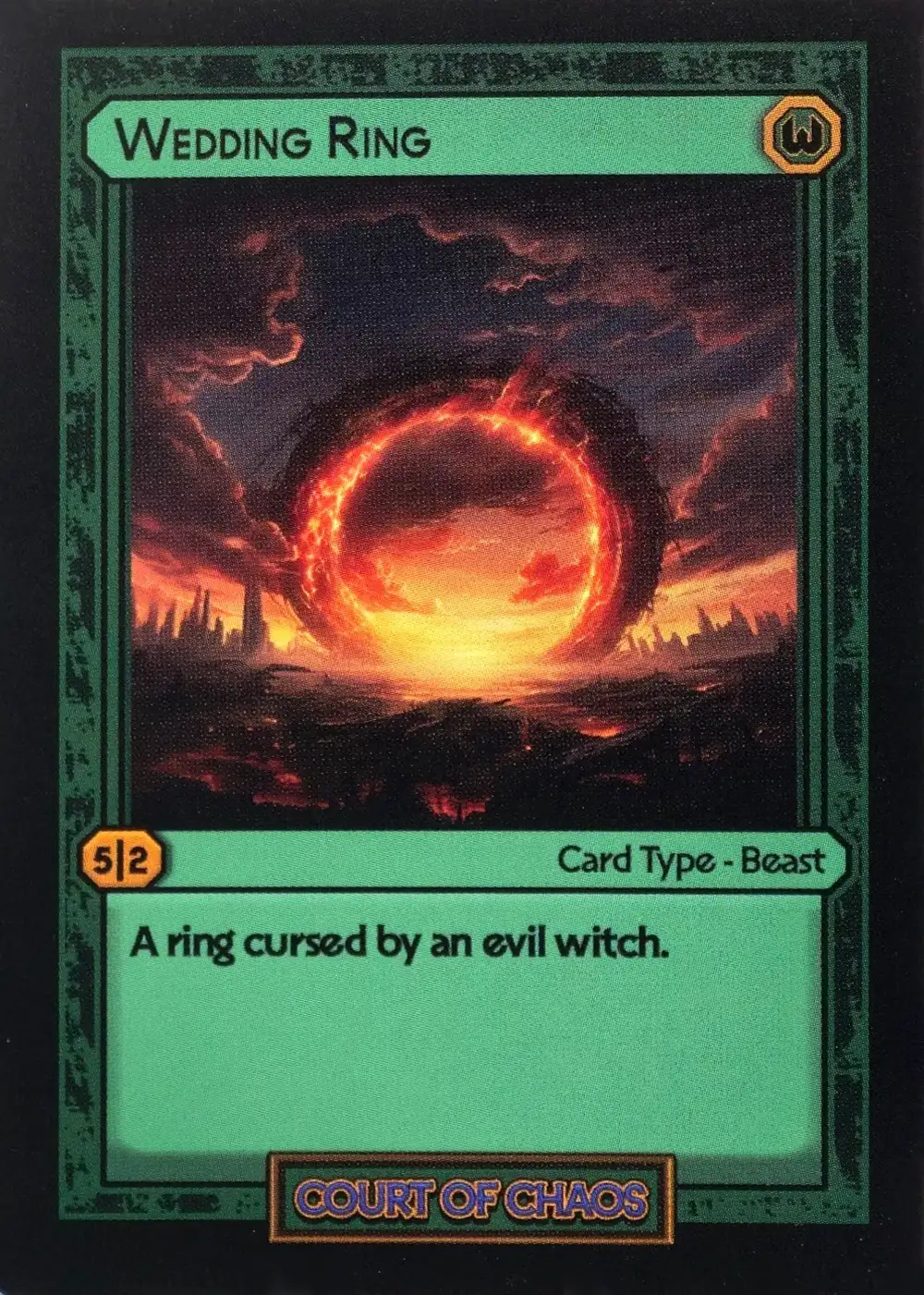 Wedding Ring card front