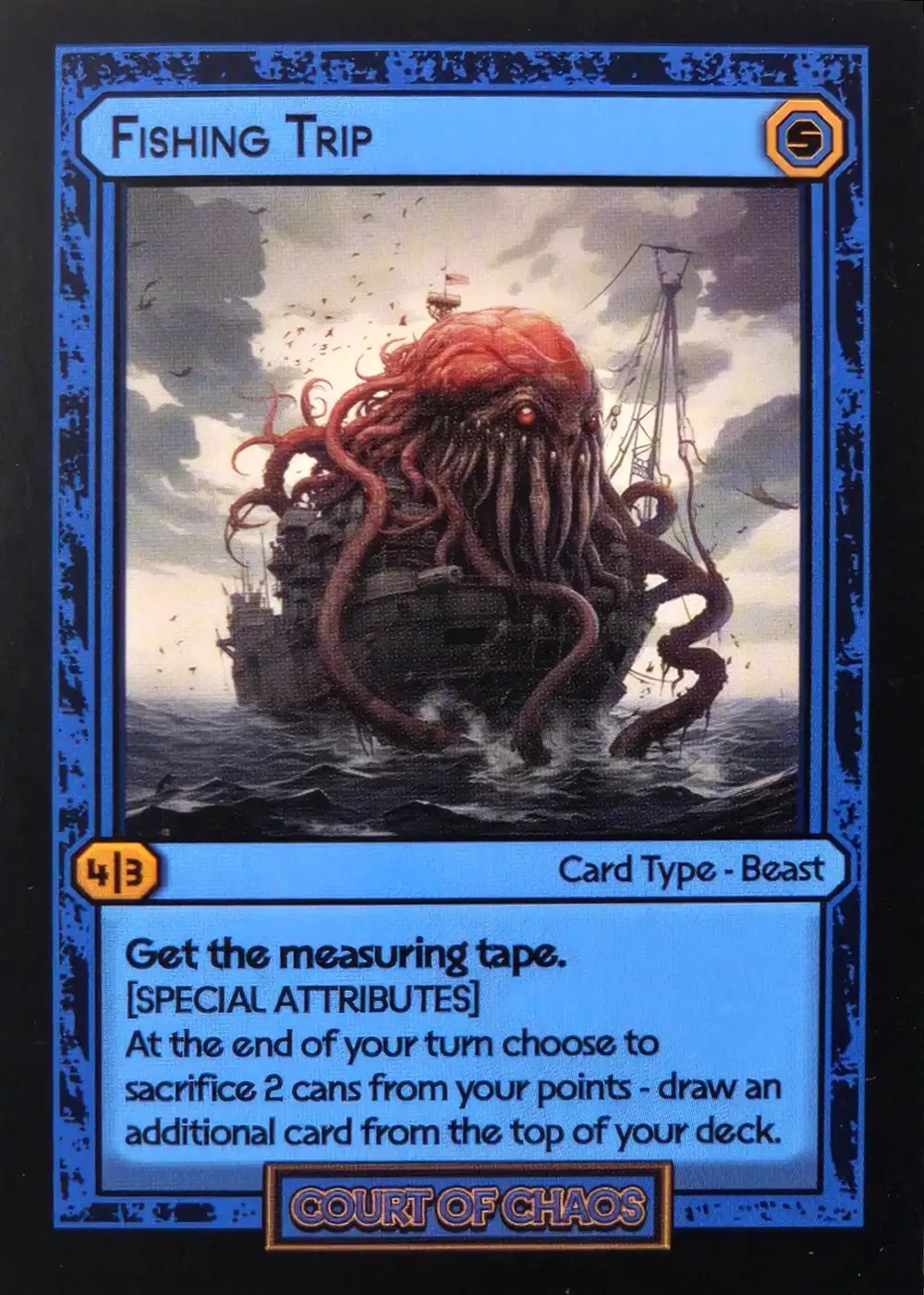 Fishing Trip card front
