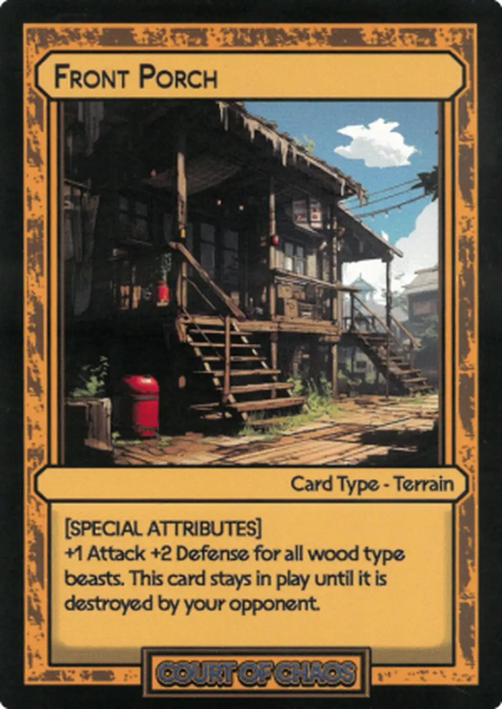 Front Porch card front