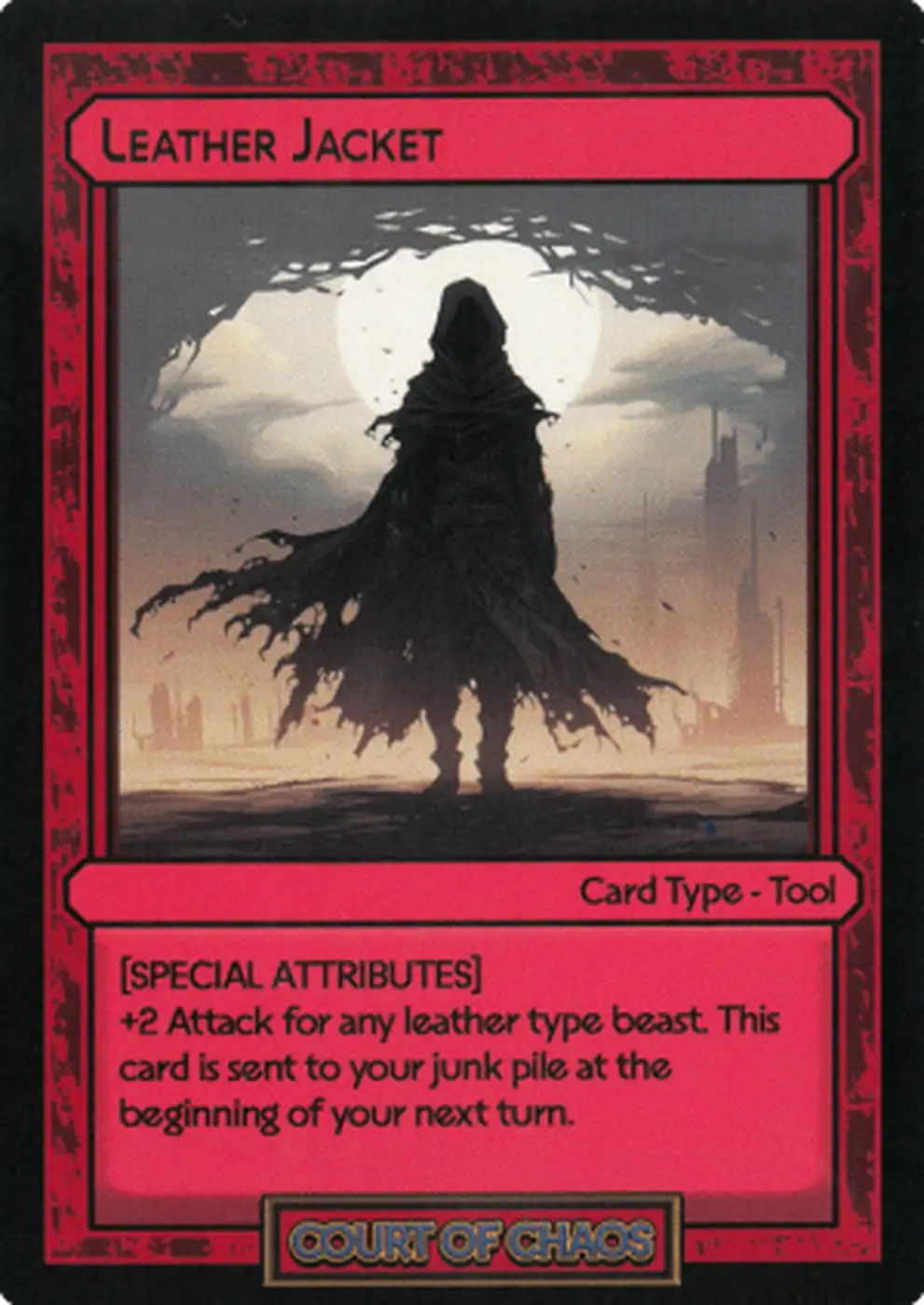 Leather Jacket card front