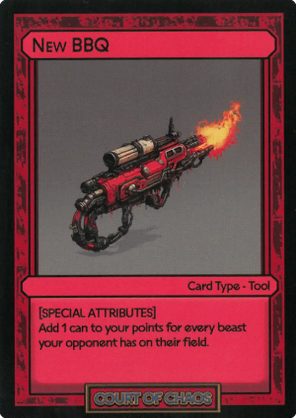 New BBQ card front