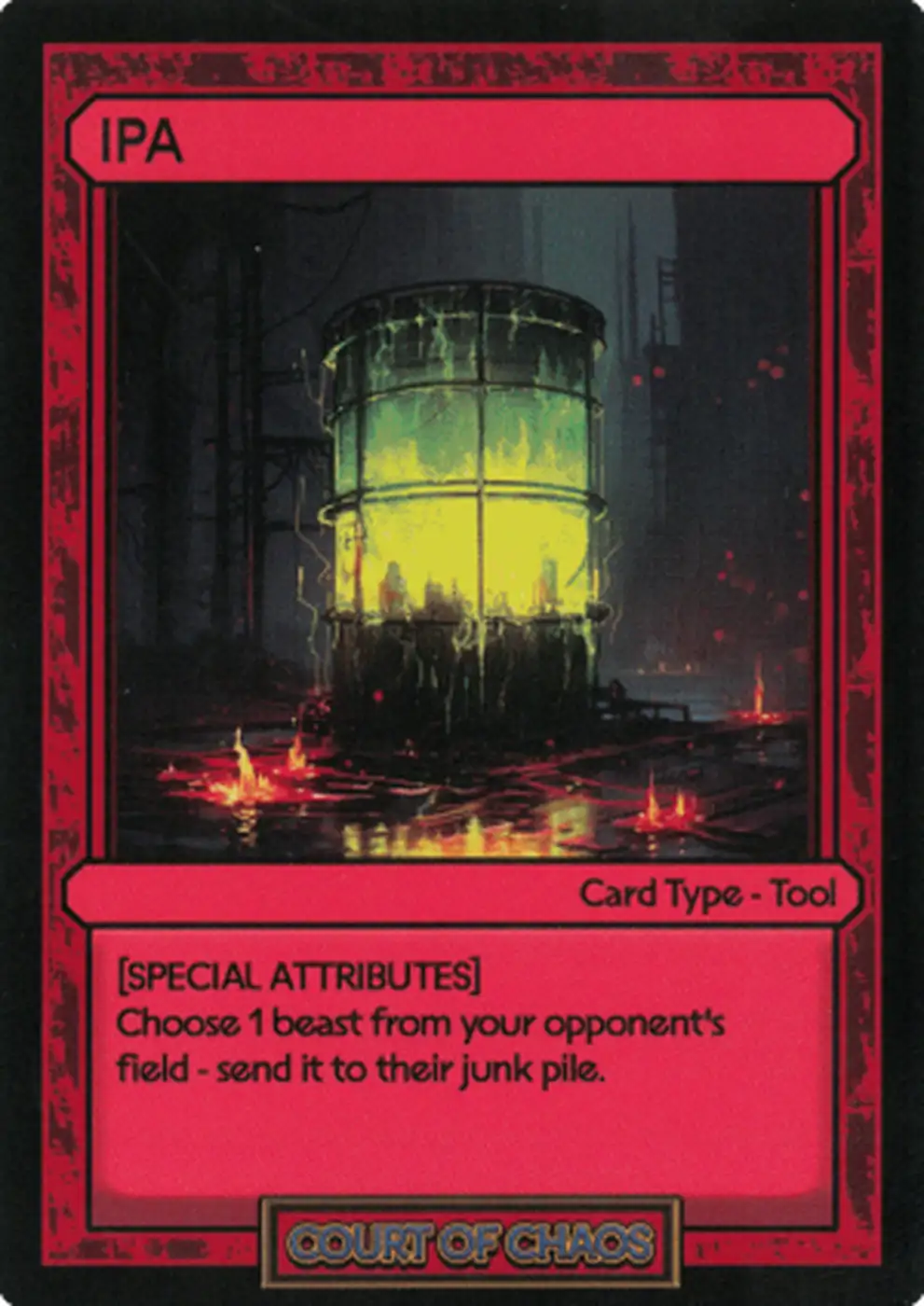 IPA card front