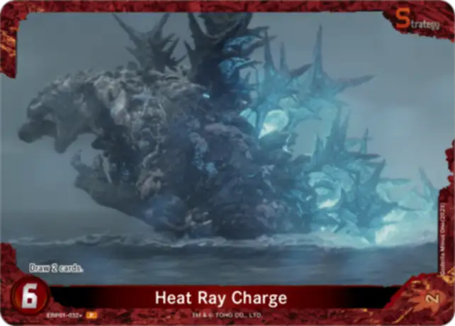 Heat Ray Charge card front