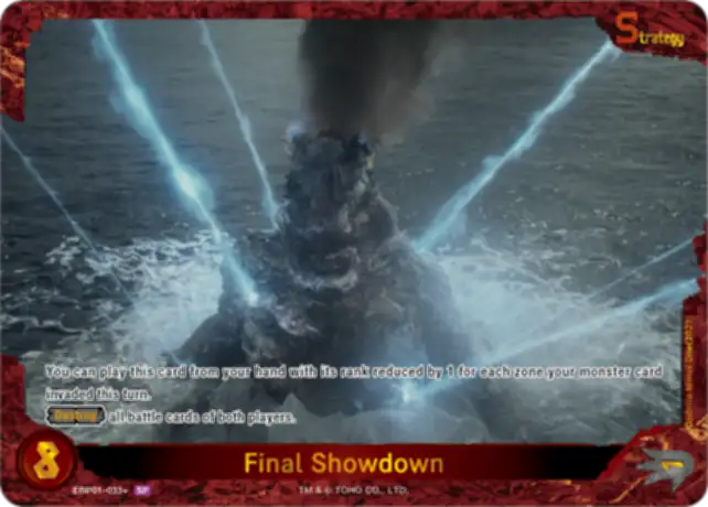 Final Showdown card front