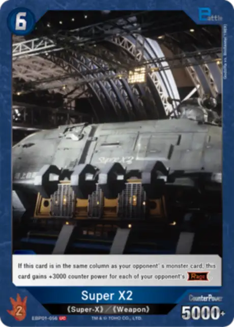 Super X2 card front