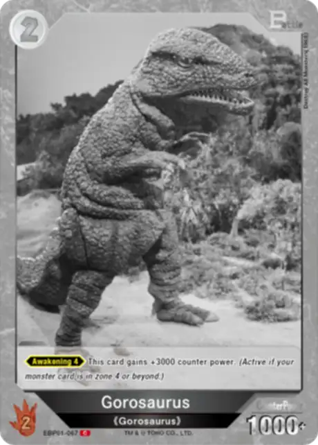 Gorosaurus card front