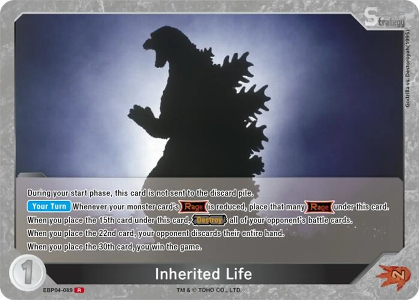 Inherited Life card front