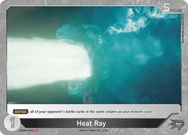 Heat Ray card front