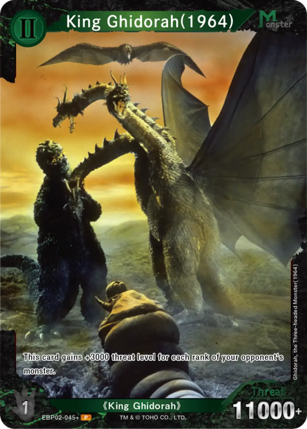 King Ghidorah(1964) card front