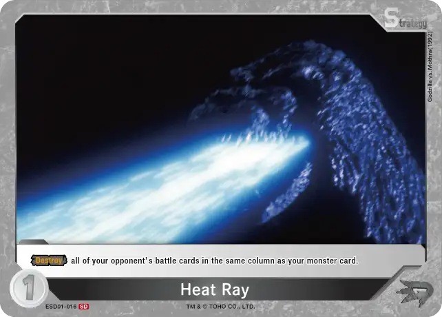 Heat Ray card front