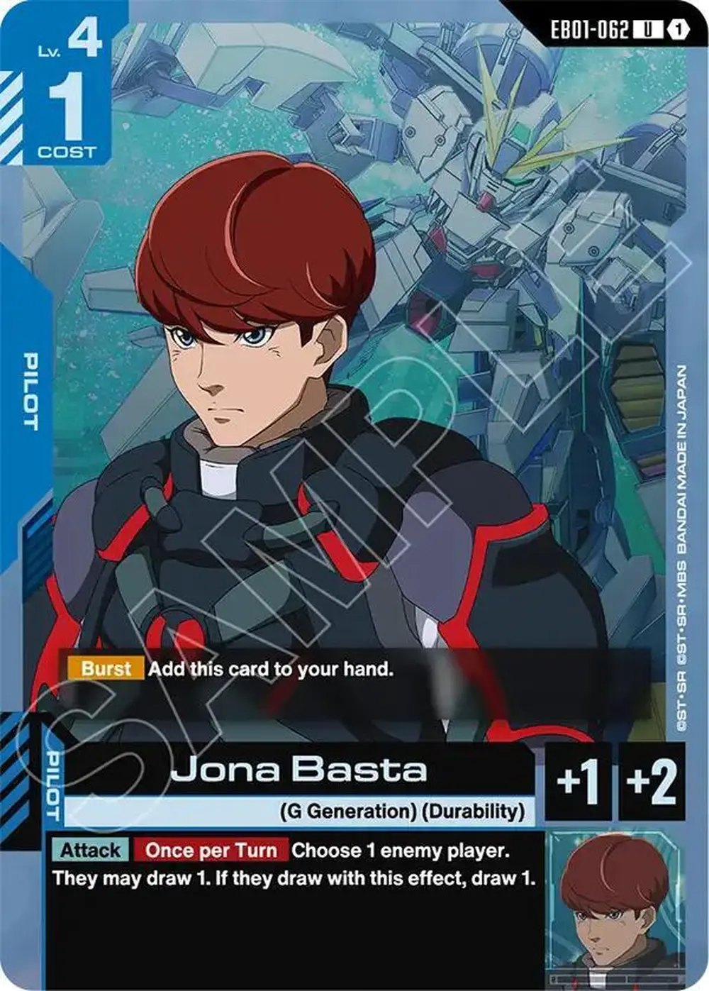 Jona Basta card front