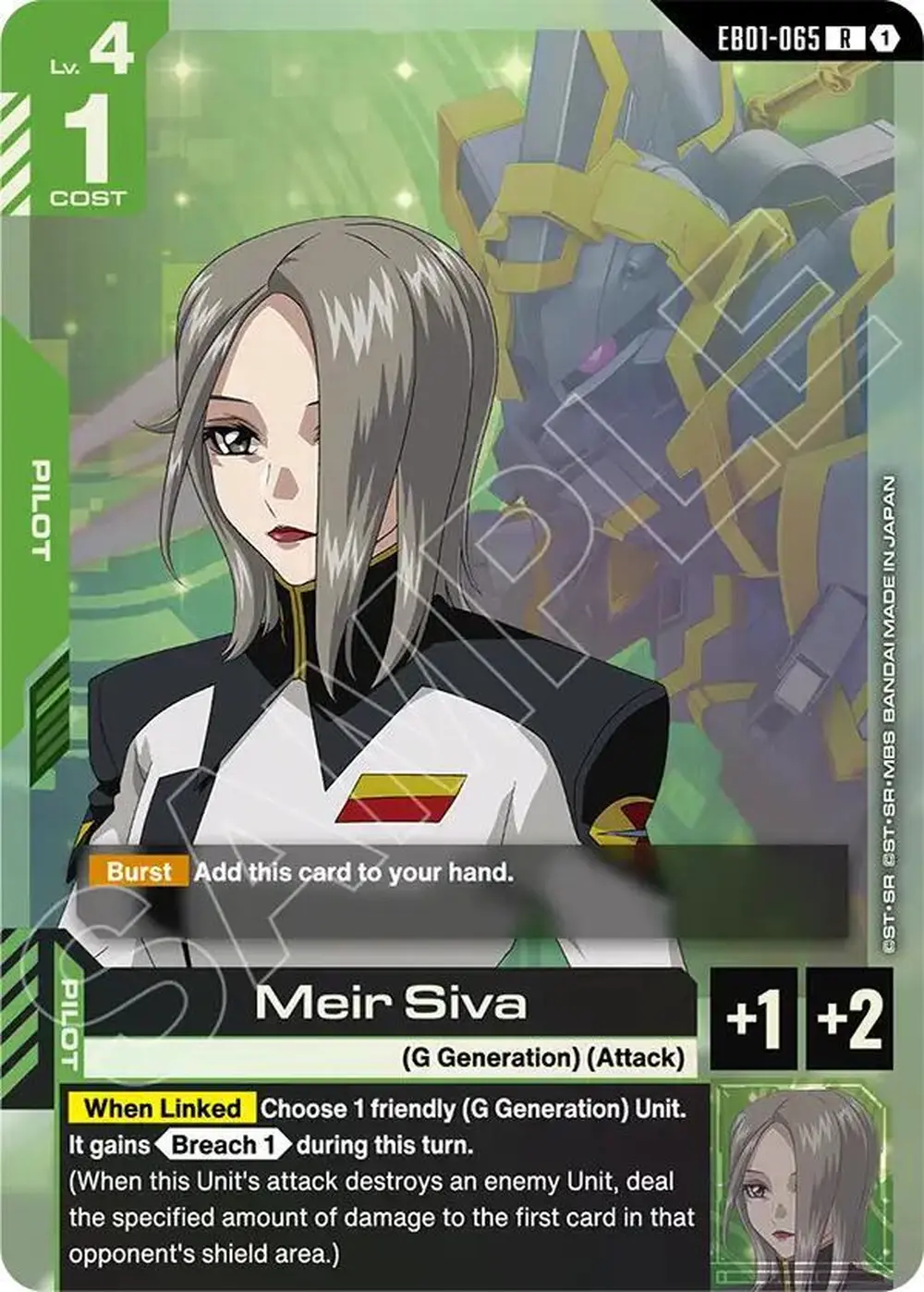 Meir Siva card front