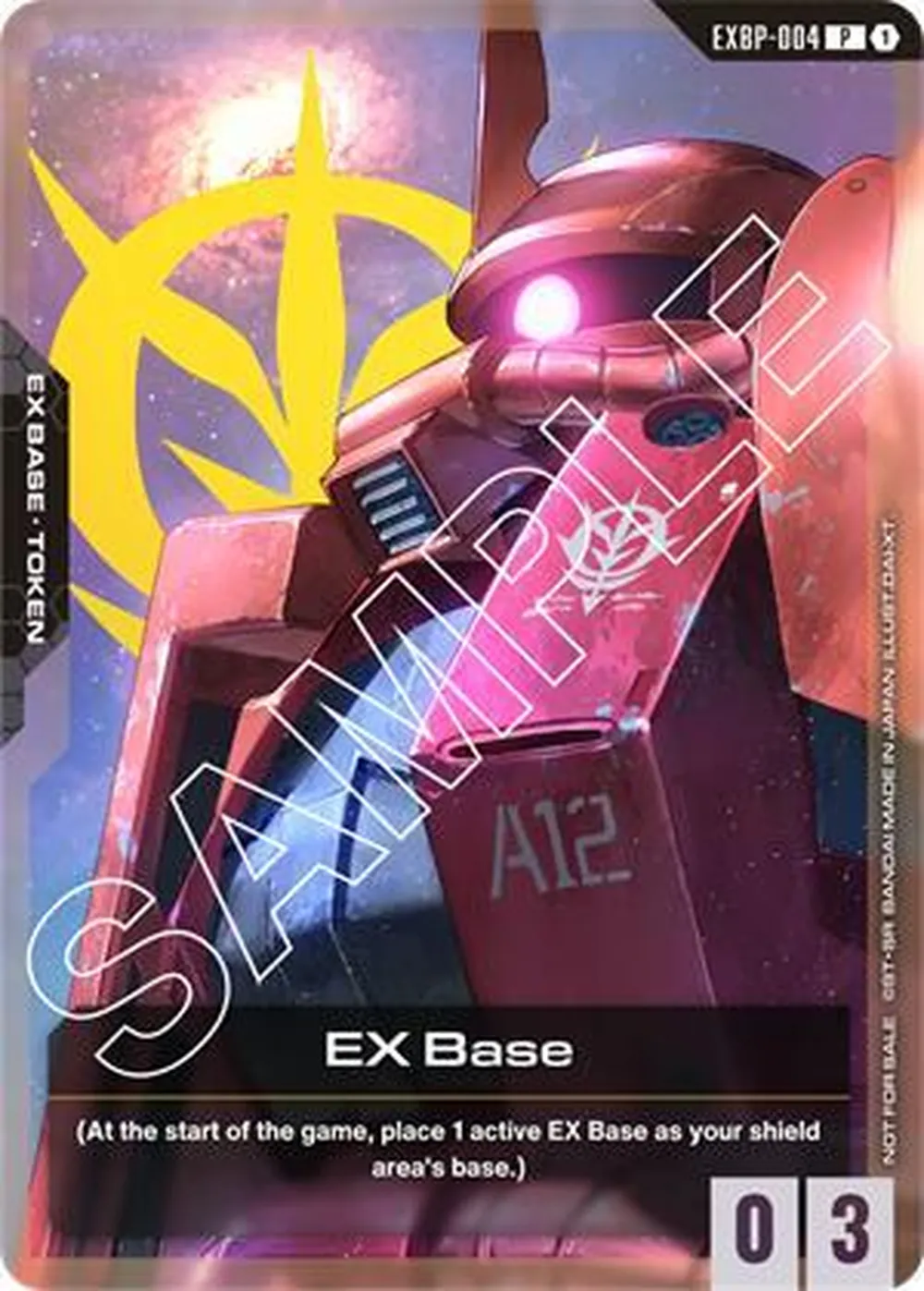 EX Base (EXBP-004) (Mobile Suit Gundam) card front