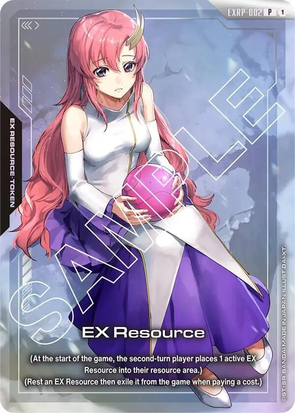 EX Resource (EXRP-002) (Mobile Suit Gundam SEED) card front