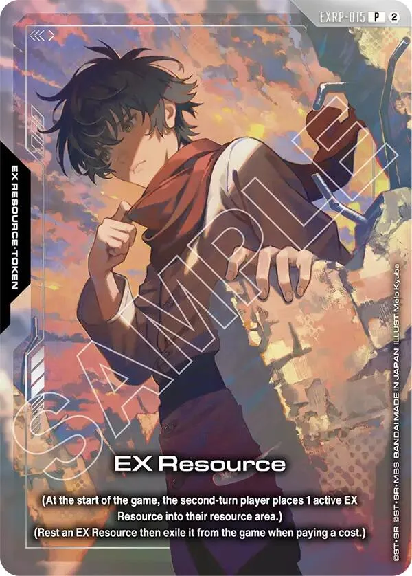 EX Resource (EXRP-015) (Playmat & Card Set - Mobile Suit Gundam 00) card front
