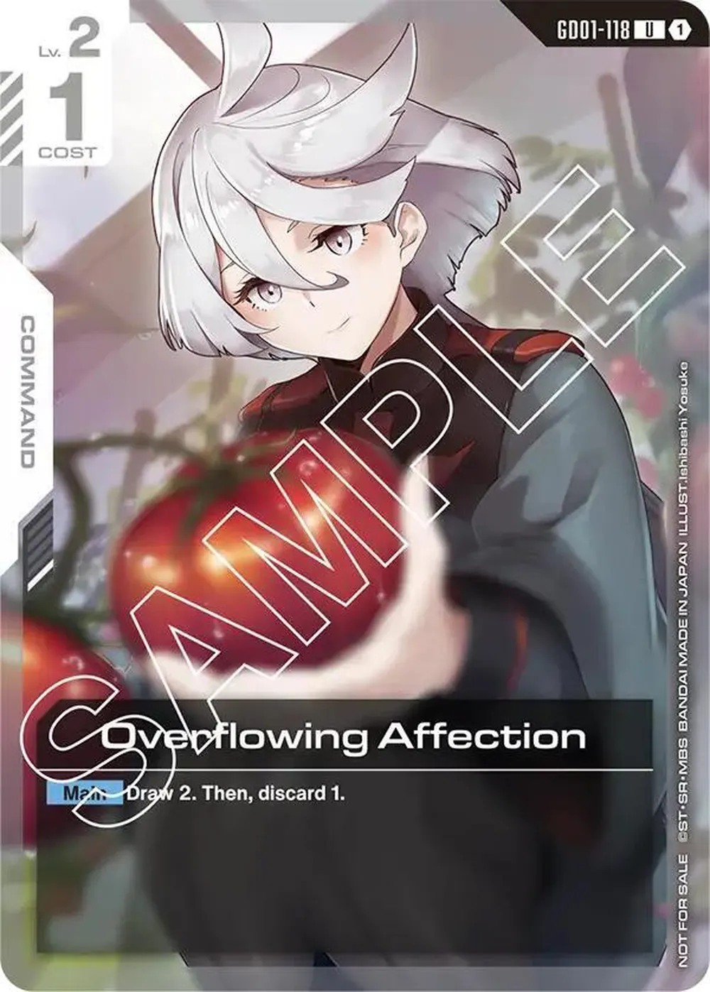 Overflowing Affection (Newtype Challenge 2025 Mission 1) card front