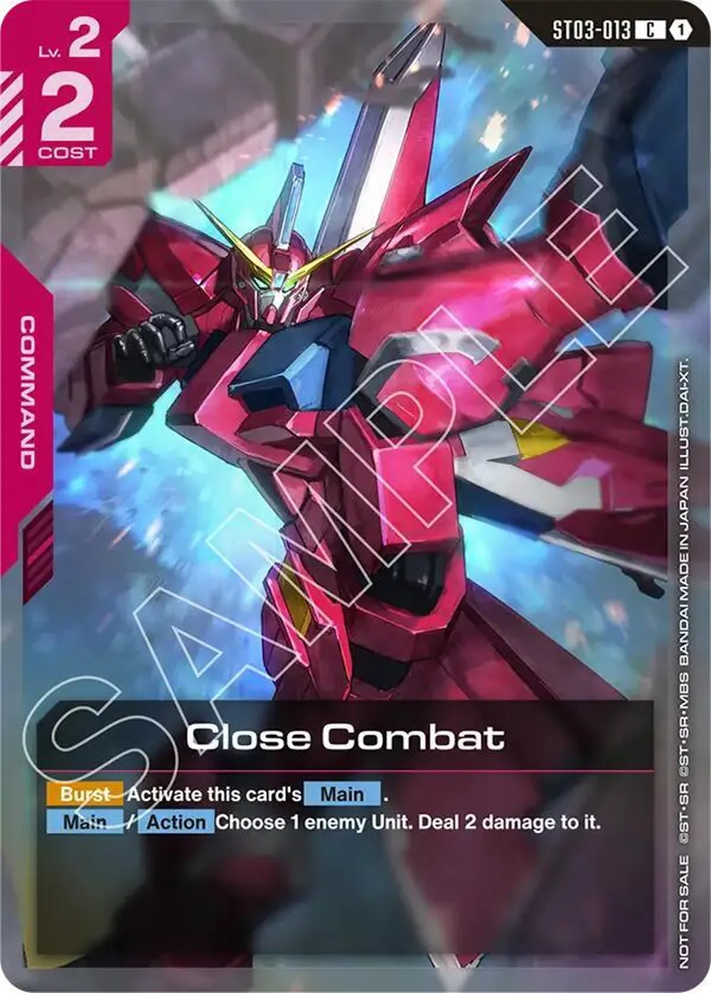 Close Combat (Championship Participation Pack 01) card front
