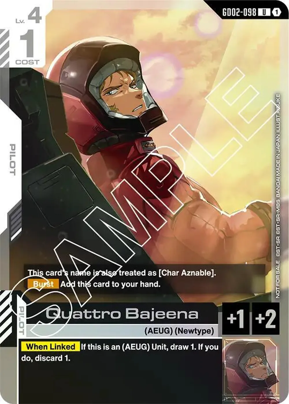 Quattro Bajeena (Store Tournament Participant Pack 02) card front