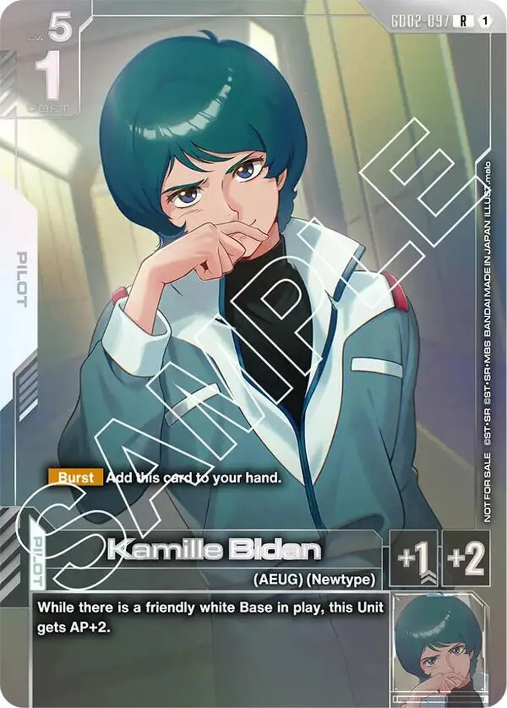 Kamille Bidan (Newtype Challenge 2025 Mission 2) card front