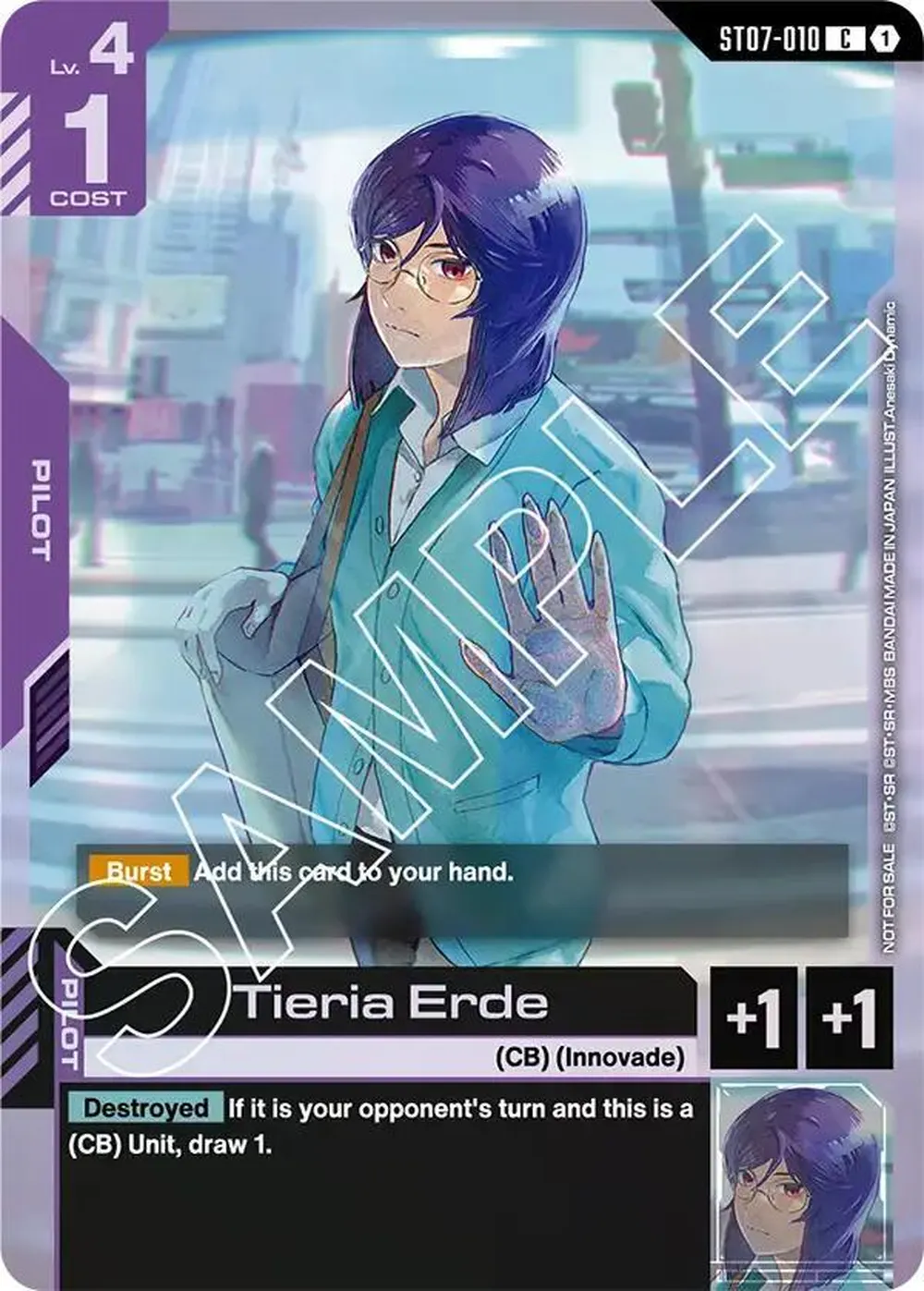 Tieria Erde (Store Tournament Participant Pack 03) card front
