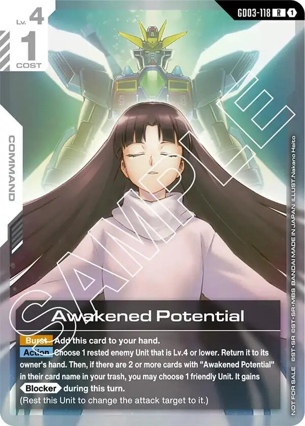 Awakened Potential (Store Tournament Participant Pack 03) card front