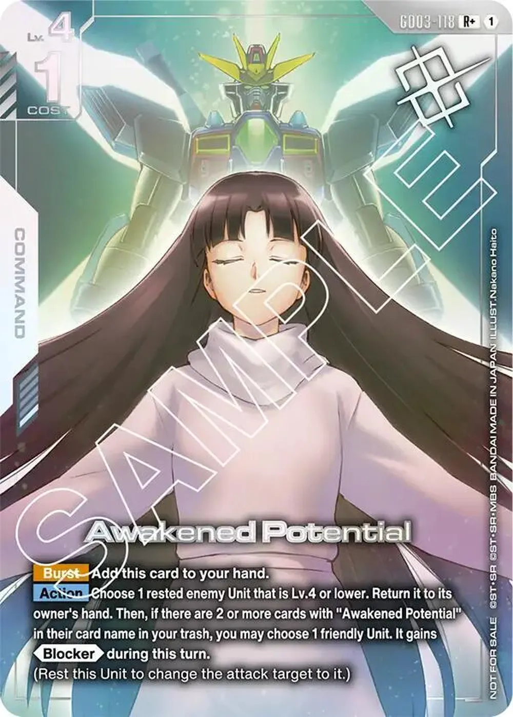 Awakened Potential (Store Tournament Winner Pack 03) card front
