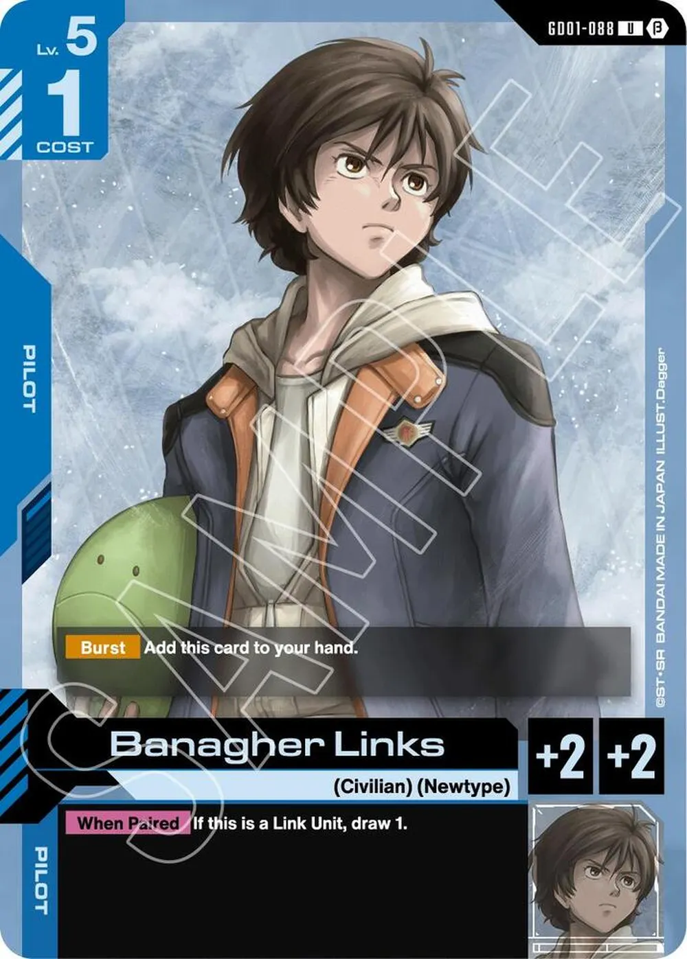 Banagher Links card front