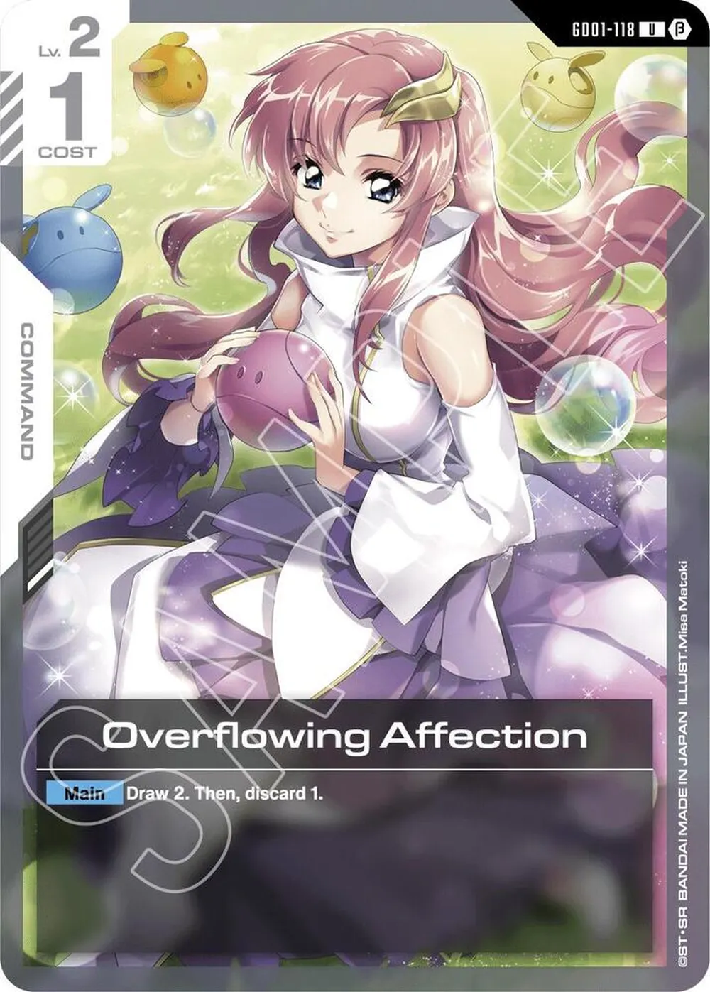 Overflowing Affection card front