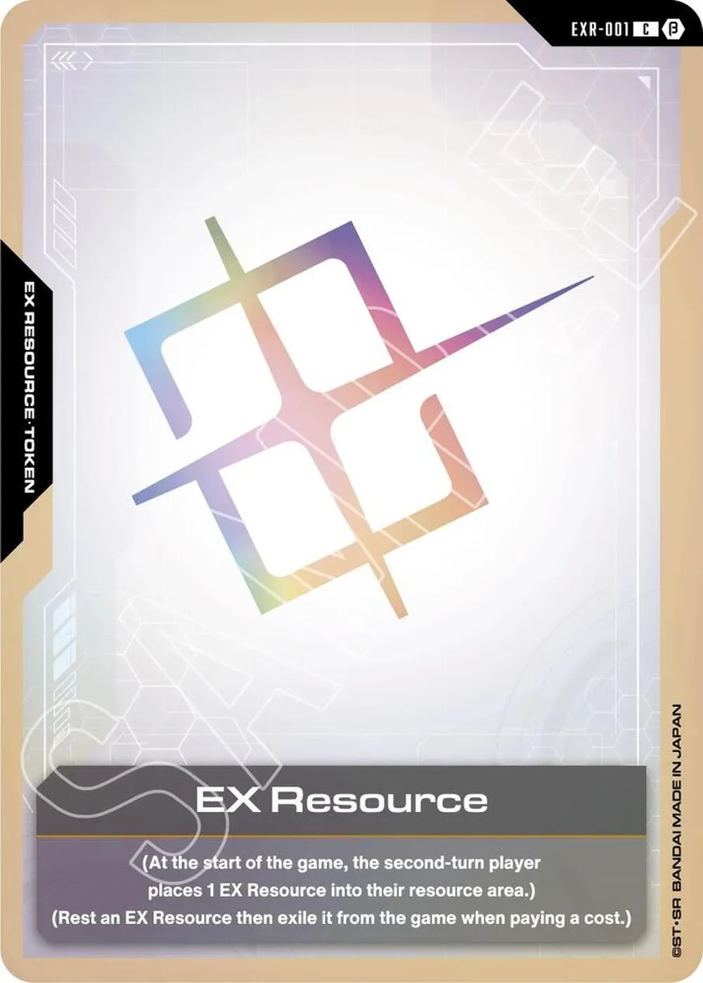EX Resource card front